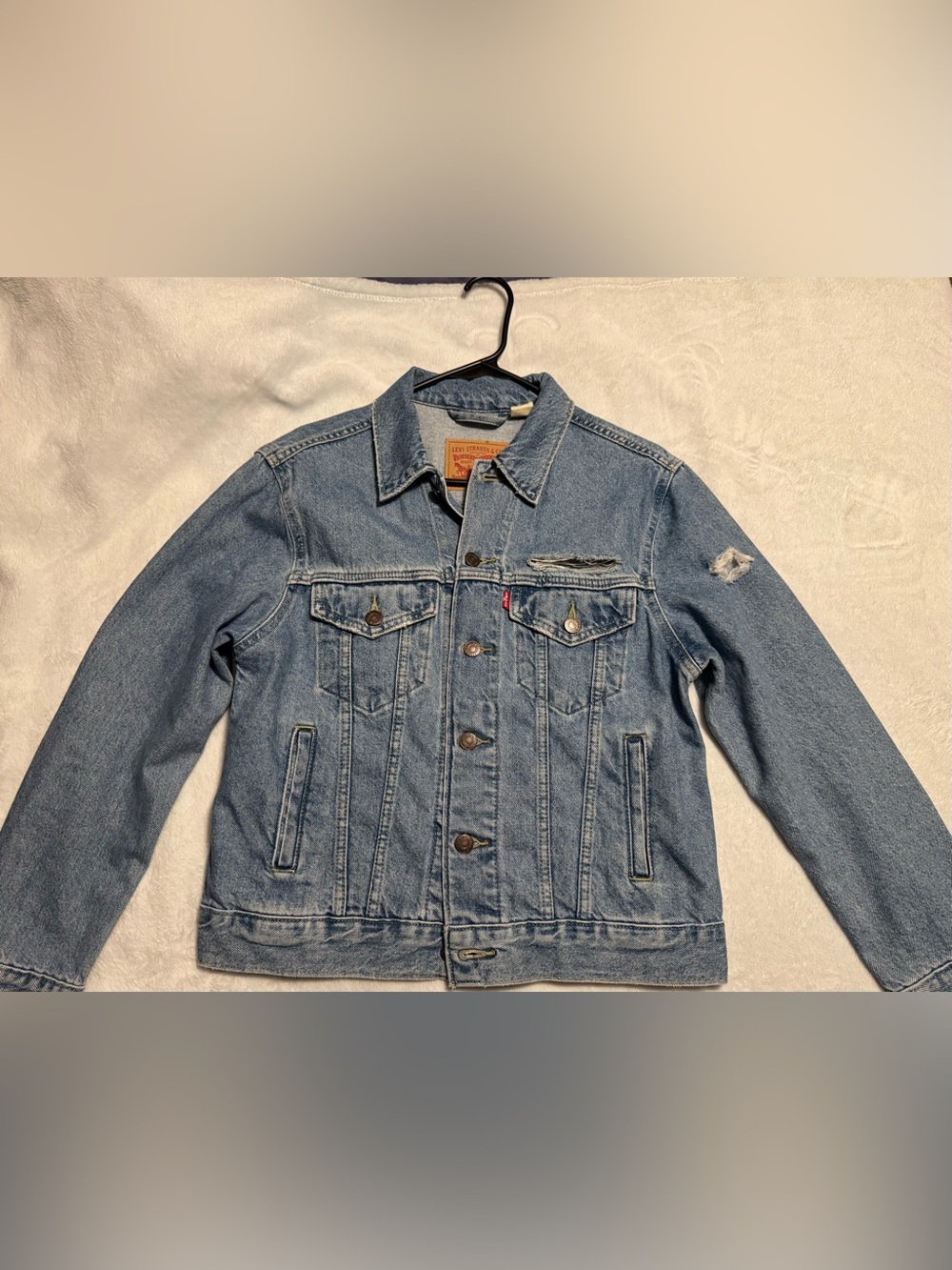 Levi's Distressed Denim Jacket